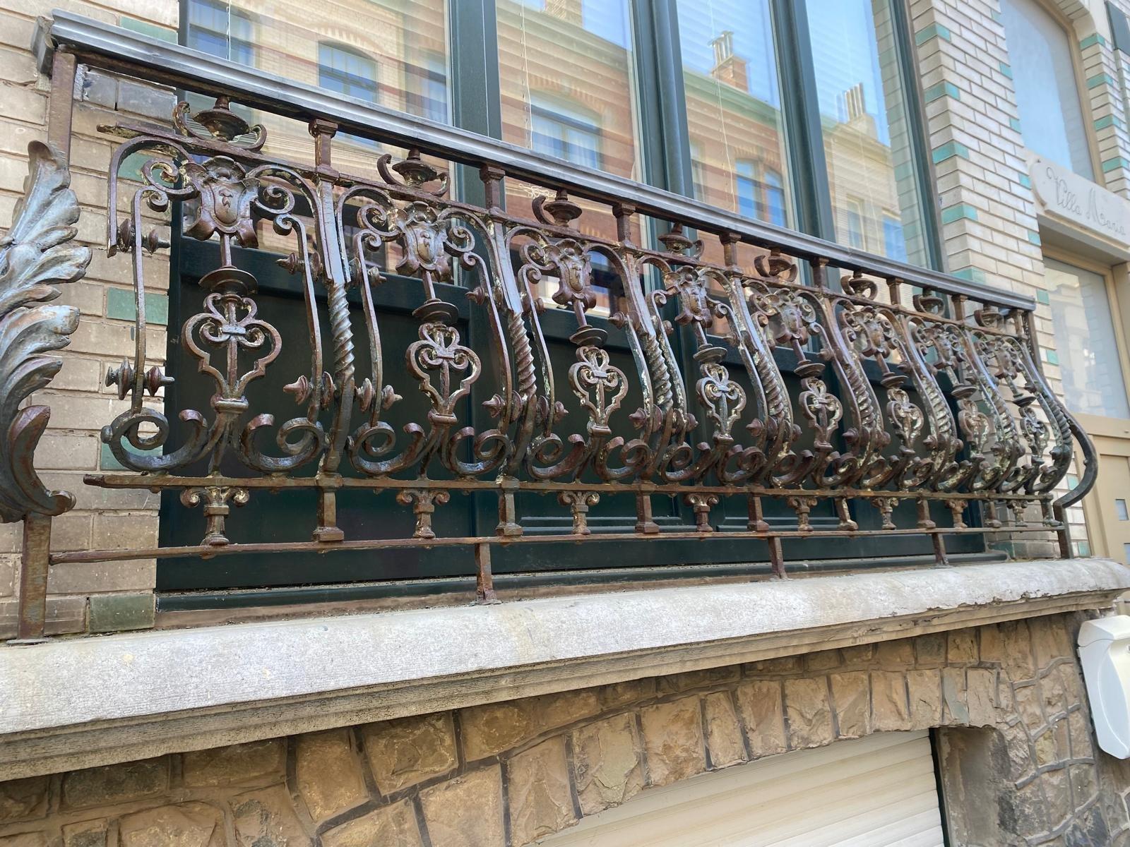 Balkon schilderen in Oostende