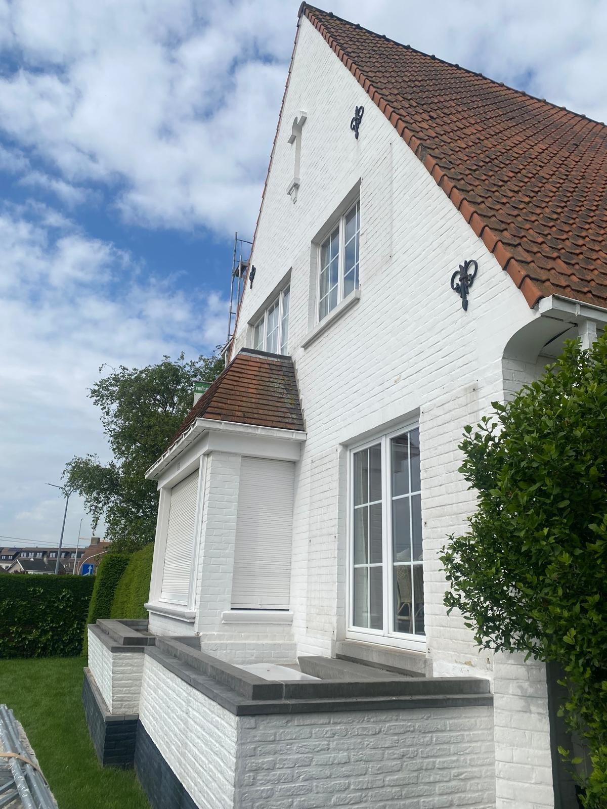 Buitenmuur geschilderd door BGX Paints